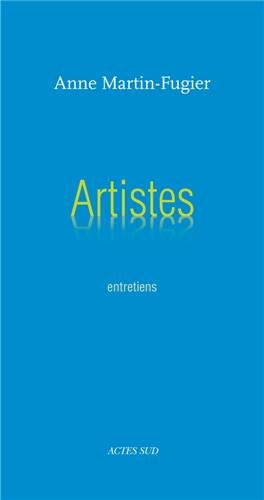 ARTISTES: ENTRETIENS