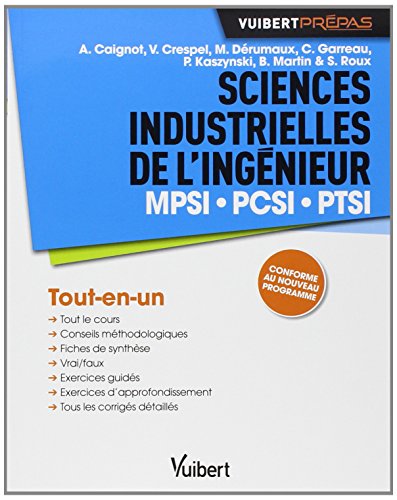Sciences Industrielles de l'ingénieur : MPSI, PCSI, PTSI