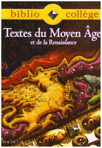 Bibliocollege - Textes du Moyen Age - Eleve