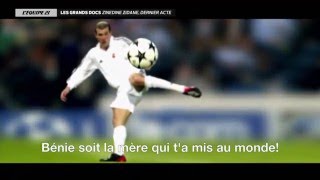 Documentaire Zinedine Zidane, dernier acte