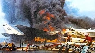 L'explosion de l'USS Forrestal