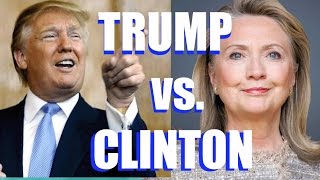 Etats-Unis, Donald Trump VS Hillary Clinton