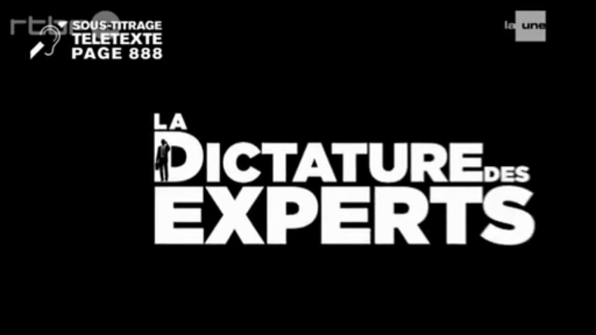 La dictature des experts
