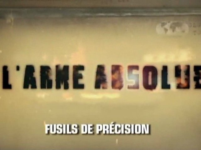 Sniper, le fusil de précision