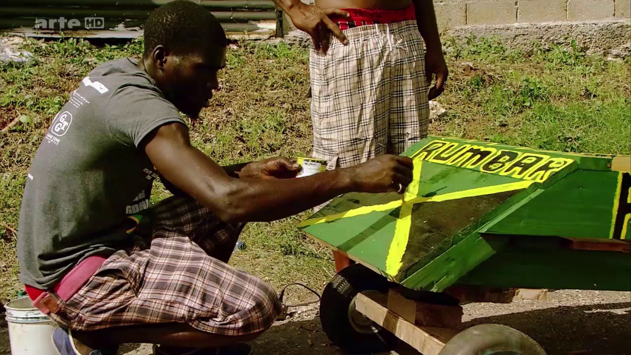 Course de chariots à la Jamaïque