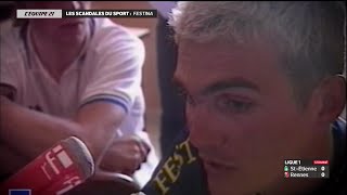 Les scandales du sport – L’affaire festina