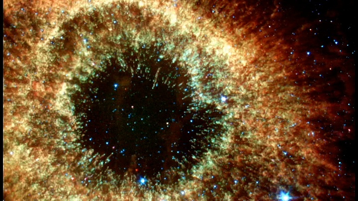 Les yeux dans l'univers