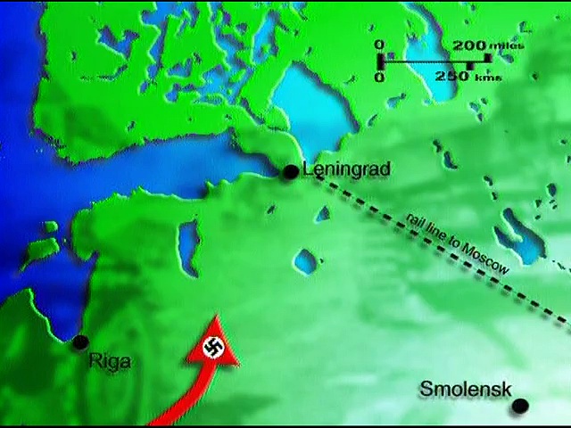 L'Armée du Nord marche sur Leningrad