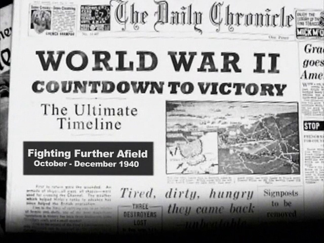 Documentaire La grande histoire de la Seconde Guerre Mondiale – 5 – 1940, à feu et à sang
