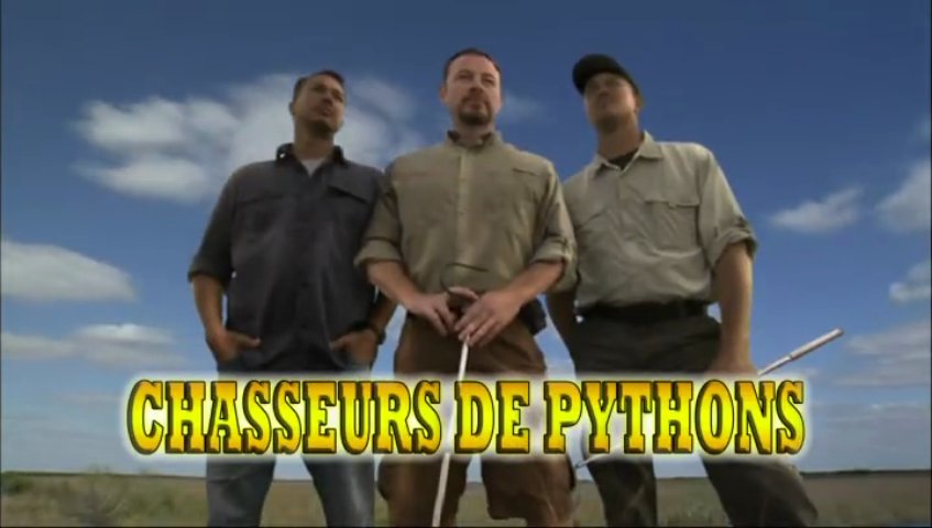 Documentaire Chasseurs de Pythons – Un varan du Nil en Floride