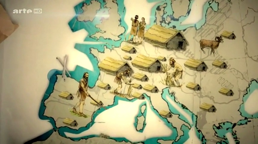 Documentaire Sur nos traces – 17 – Les premiers villageois du néolithique