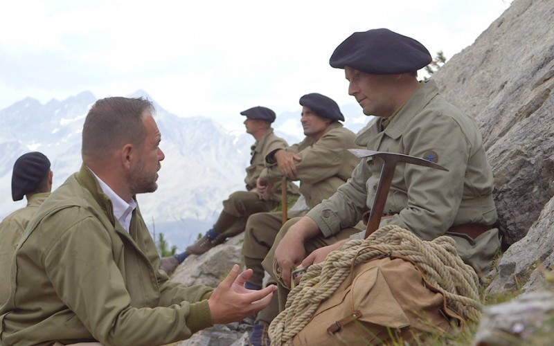 Documentaire Champs de bataille : tempête sur les Alpes