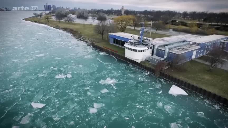Les Etats-Unis au fil de l'eau - La riviere Detroit