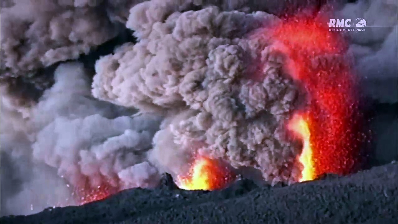Documentaire Vu du ciel – Volcans : la terre déchainée (1/2)