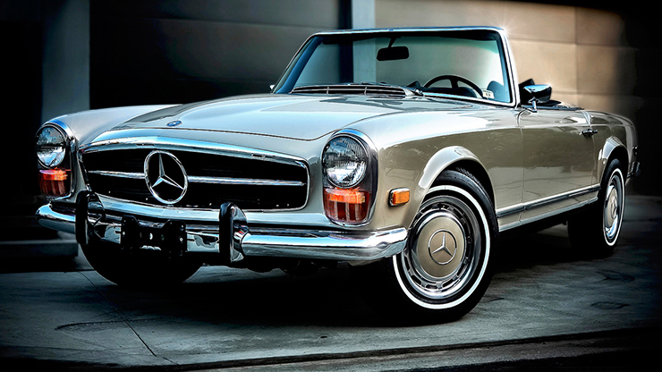 Vintage mecanic : la Mercedes Pagode