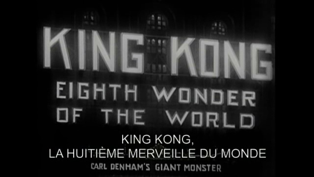 En 1933 Il était une fois... King Kong