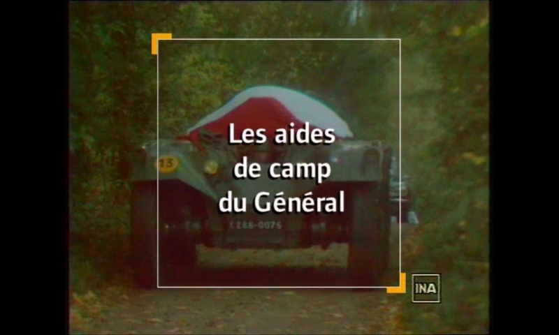 Les aides de camp du Général de Gaulle