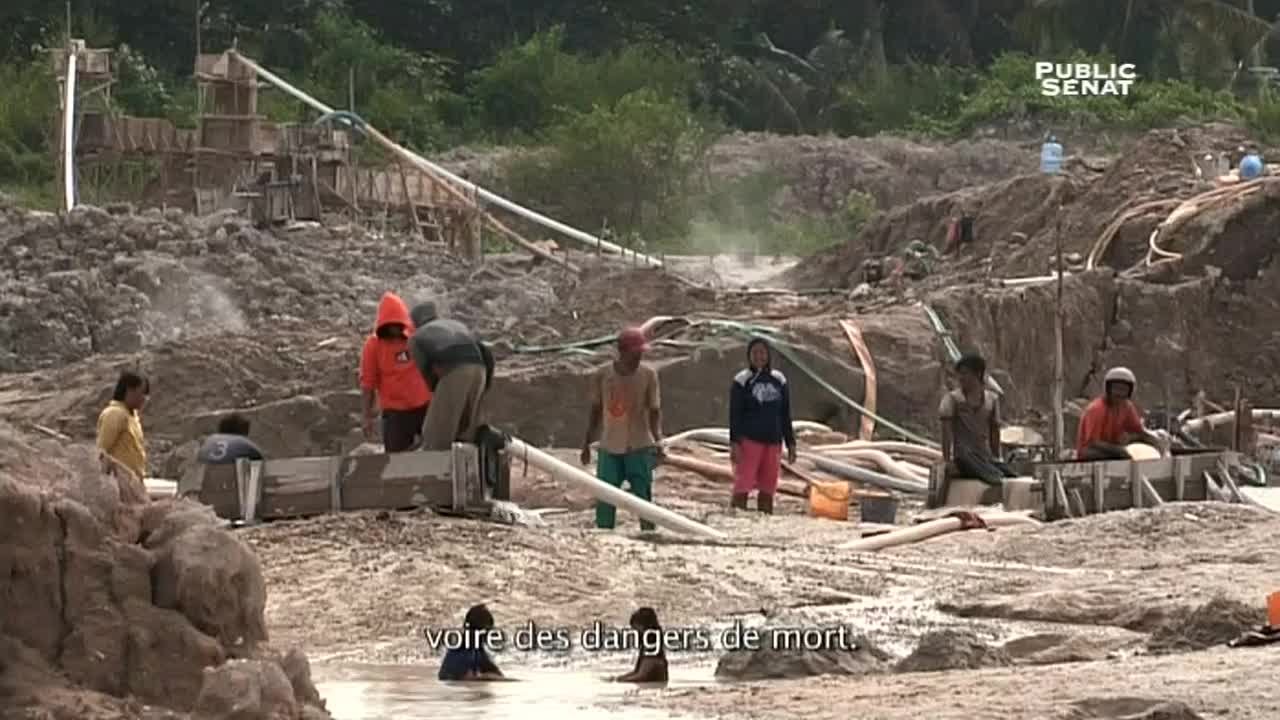 Documentaire Les dessous de la mondialisation – Indonésie : étain en eau trouble