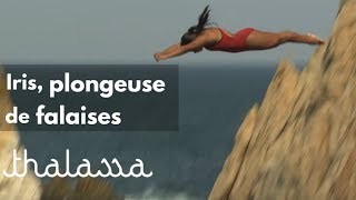 Iris, plongeuse de falaises à Acapulco