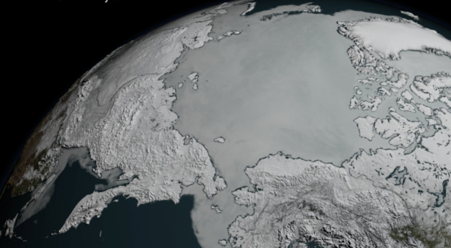 Dans les glaces de l’Arctique