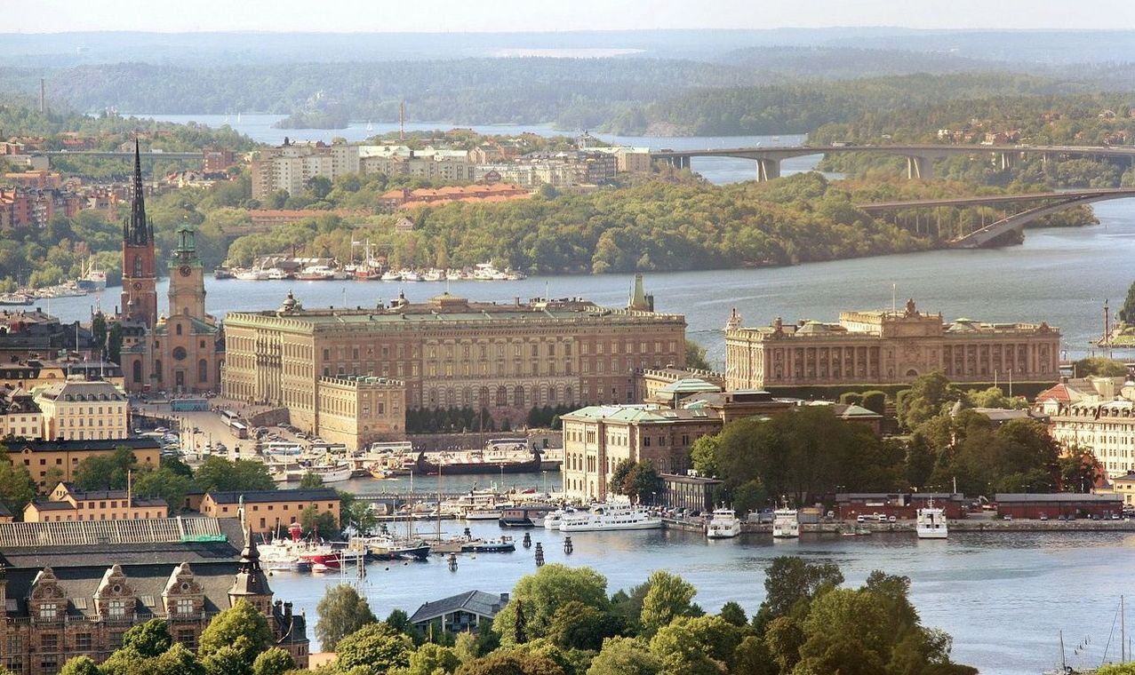 Stockholm- les jardins royaux
