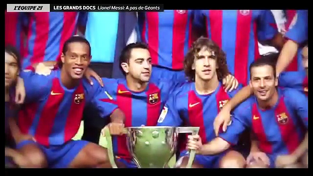 Lionel Messi, à pas de géant