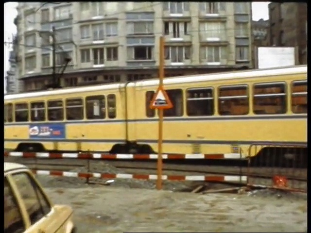 Trams en Belgique, dans les années 80s