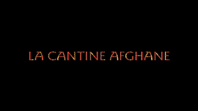 La cantine afghane