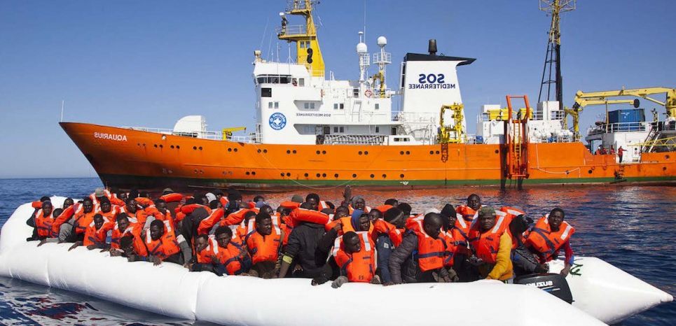 Les migrants ne savent pas nager