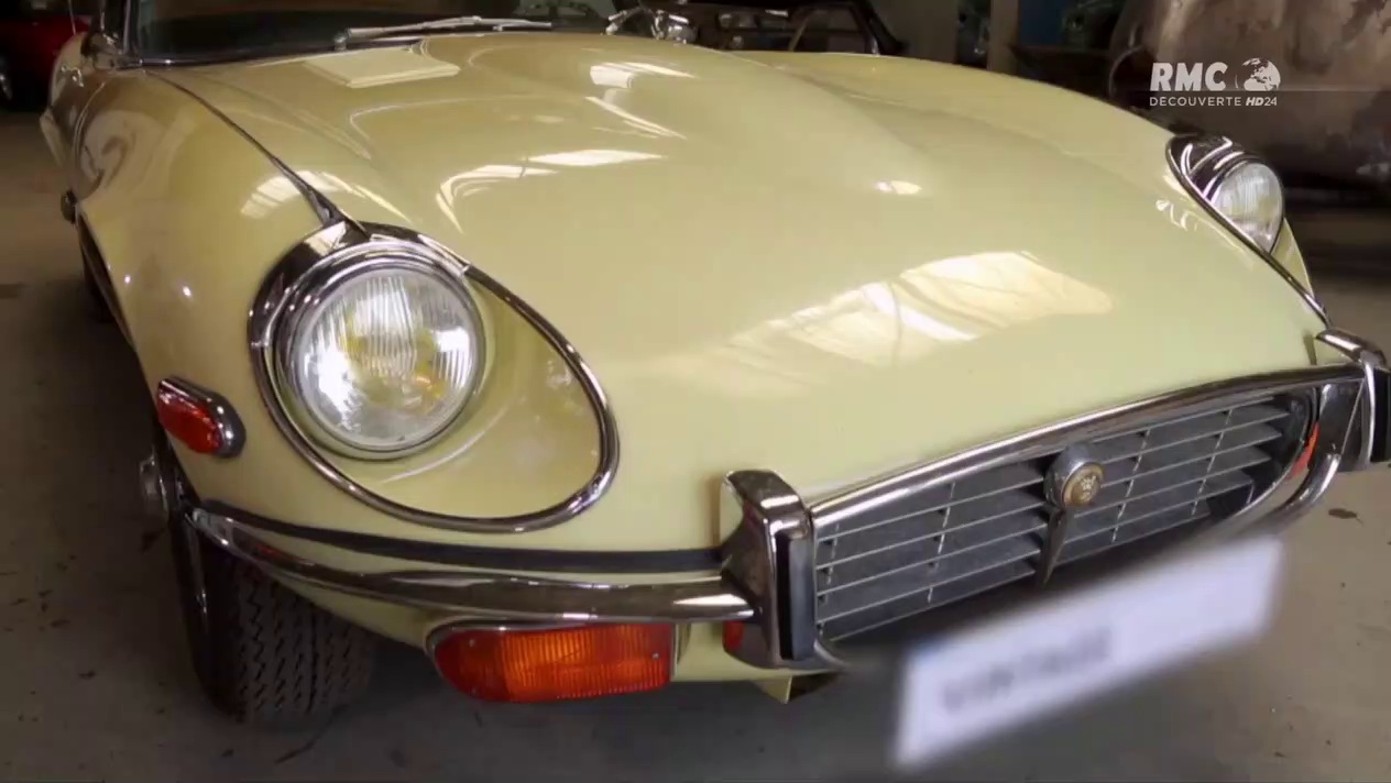 Vintage mecanic - La Jaguar type E cabriolet