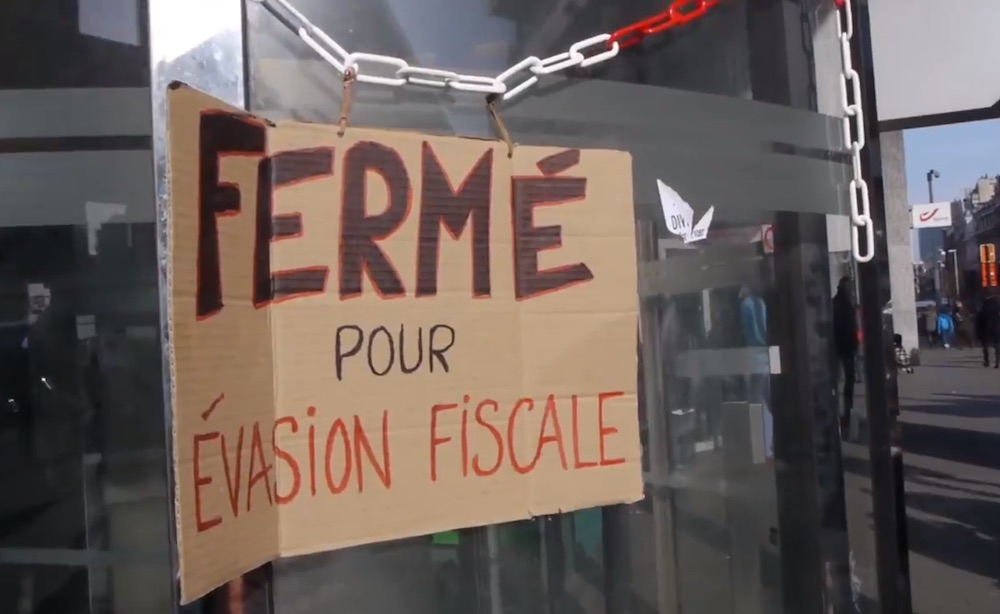 Tentative d'évasion fiscale