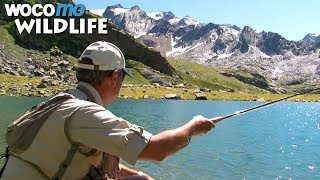 Documentaire Pêche en lac de montagne dans les hauts massifs des Alpes
