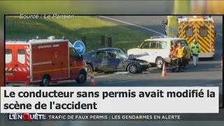 Trafic de faux permis