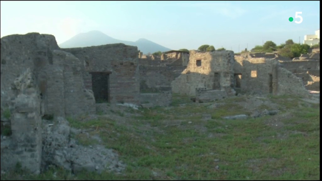 Les vestiges de Pompei