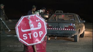 A la frontière entre la Tunisie et la Libye