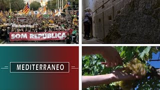 Crise politique en Catalogne vue de Gérone