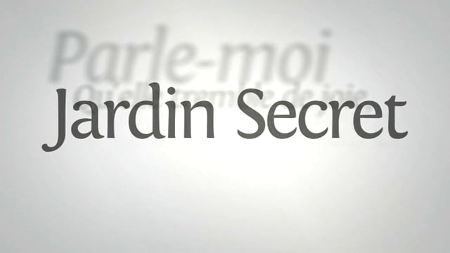 Pierre Rapsat – Jardin Secret