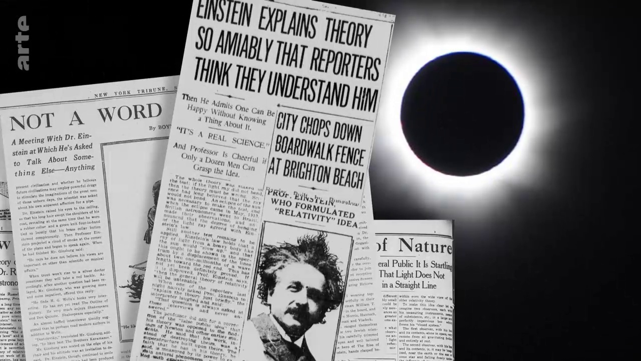 Documentaire Entre terre et ciel – Albert Einstein reconstruit l’univers