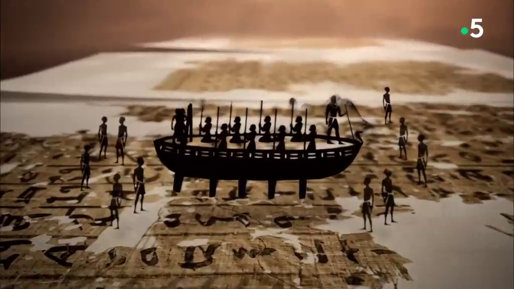 Les secrets du papyrus de Merer - Les bateaux du Pharaon