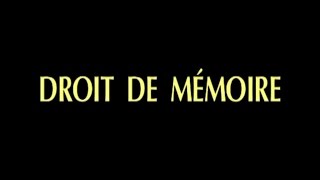 Droit de mémoire