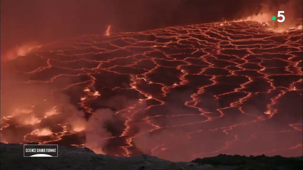 Documentaire Nyiragongo, voyage au coeur du volcan