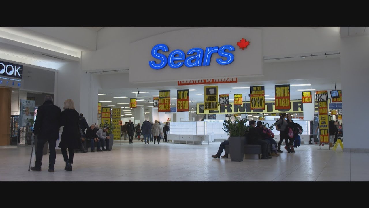 Sears : pensions au régime