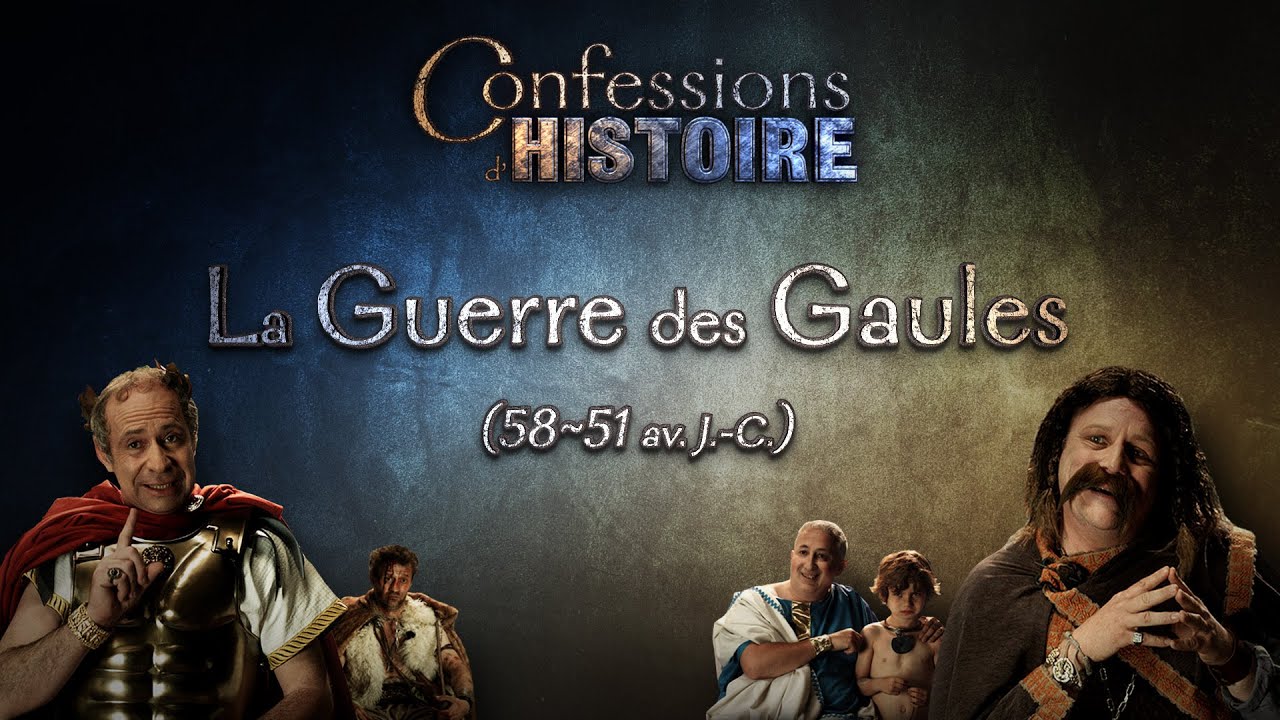 Confessions d’Histoire – La Guerre des Gaules, Vercingétorix & Jules César
