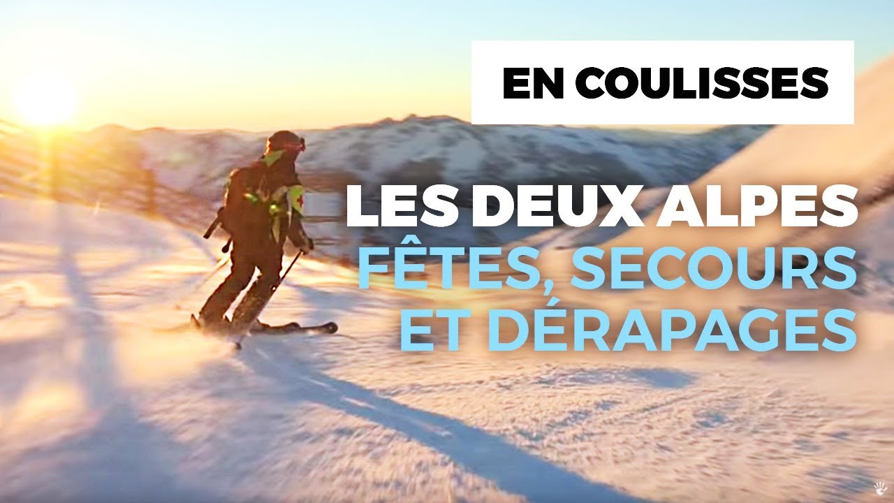 Documentaire Les Deux Alpes : fêtes, secours et gros dérapages