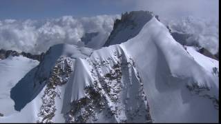 Le val d'Aoste vu du ciel