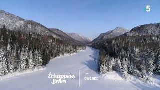 Le Québec sous la neige