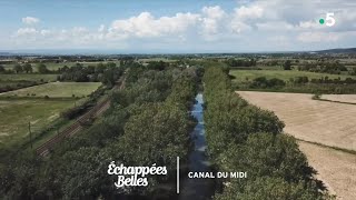 Documentaire Échappées belles – Navigation sur le canal du Midi