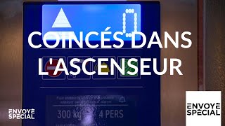 Coincés dans l’ascenseur
