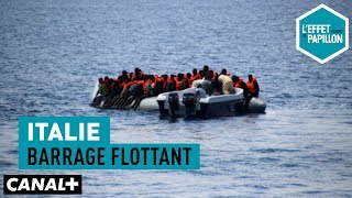 Italie : barrage flottant
