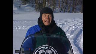 Documentaire Quebec randonnée et moto neige